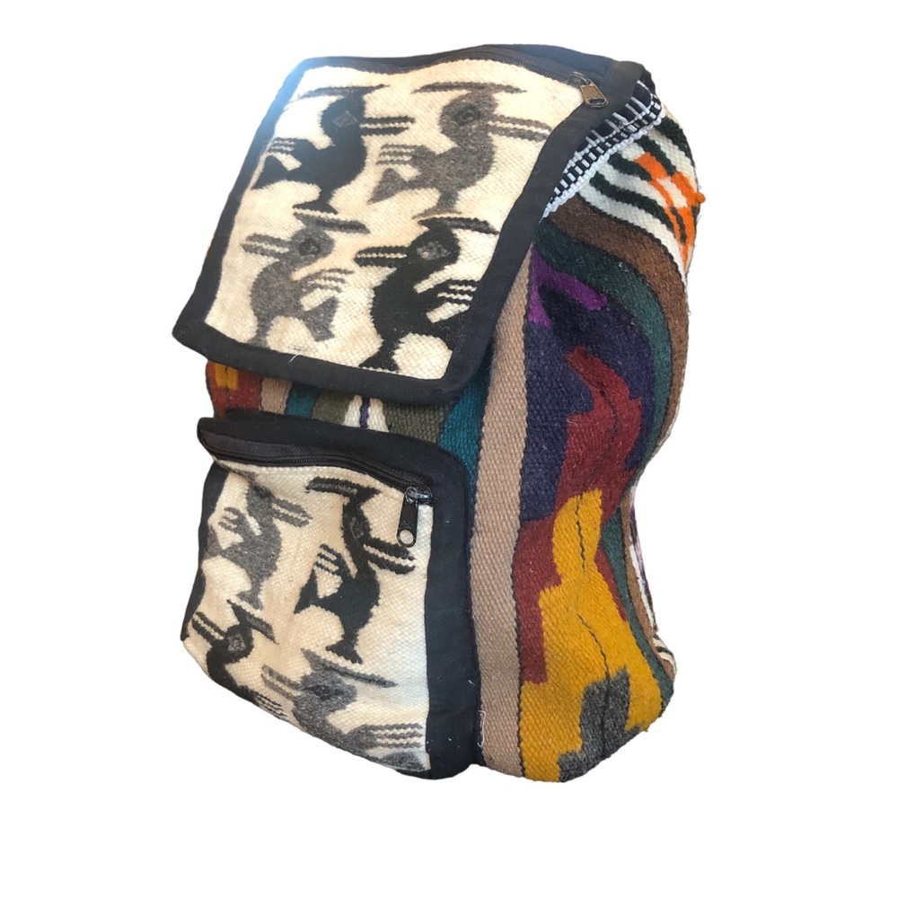 Aztec Print Backpack - Picture 8 of 14